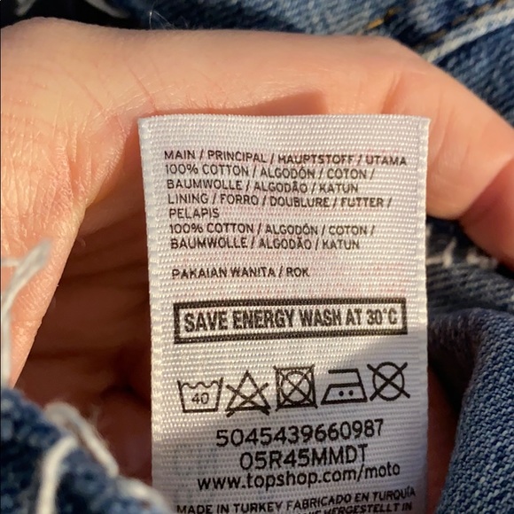 Topshop Jean Skirt - Picture 4 of 6